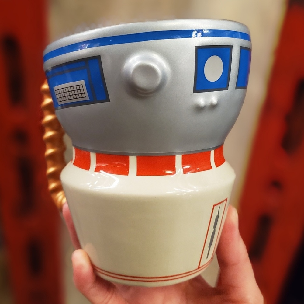 DISNEY PARKS GALAXY EDGE R2D2 CERAMIC MUG - Picture 3 of 4